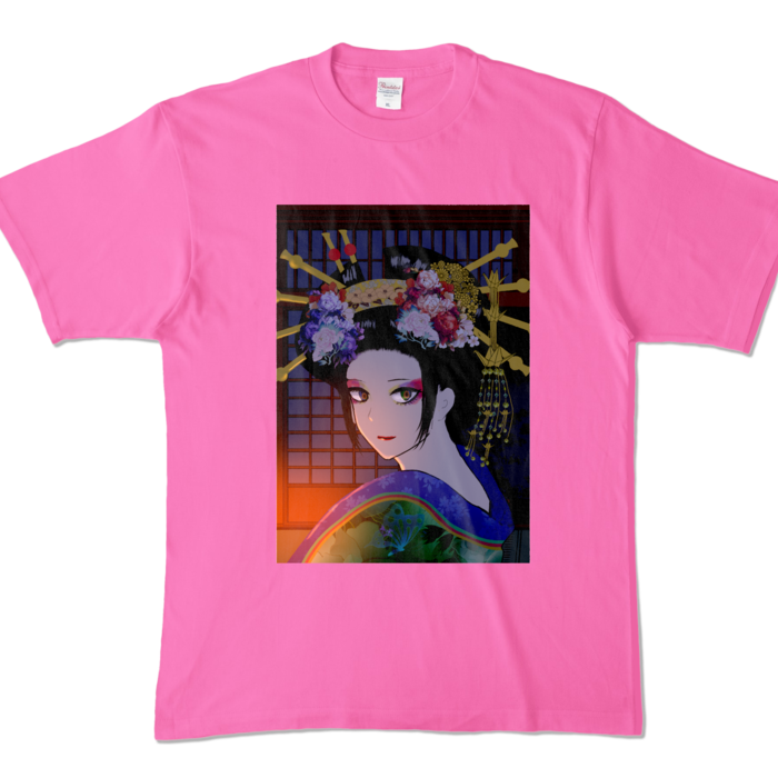 カラーTシャツ - XL - ピンク (濃色)