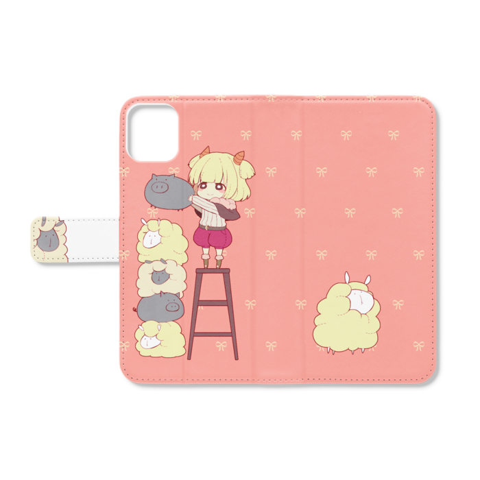 手帳型iPhoneケース - iPhone11ProMax - ストラップ穴 なし