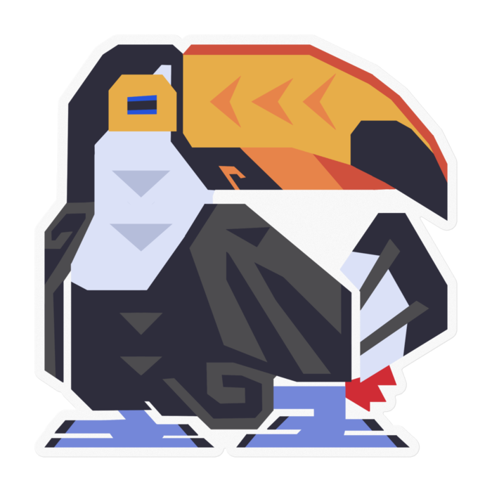 ステッカー - 100 x 100 (mm)