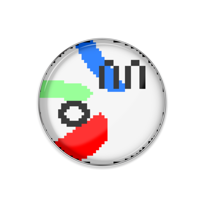 ピンバッジ - 丸形25mm