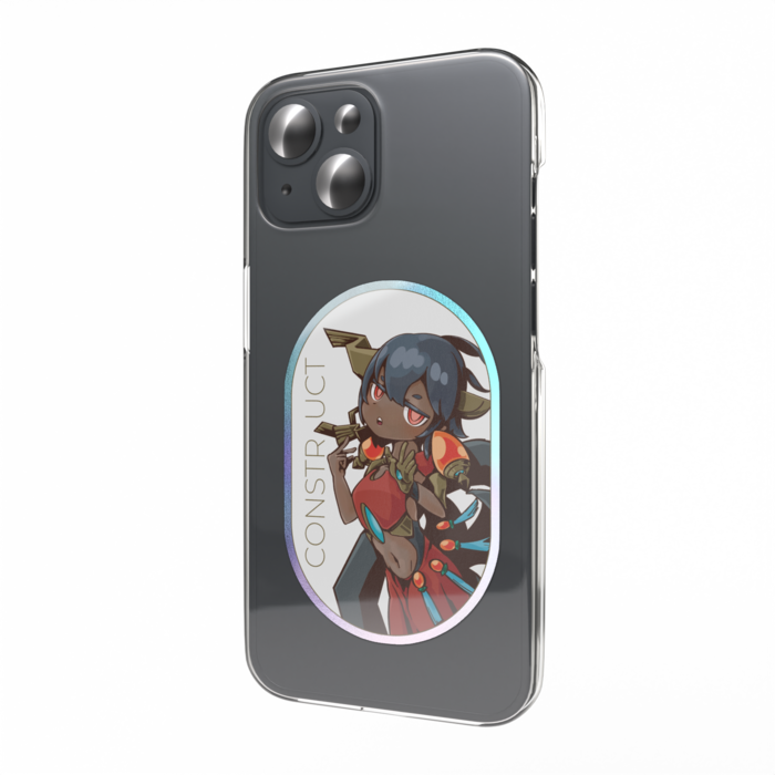 オーロラスマホステッカー - 縦