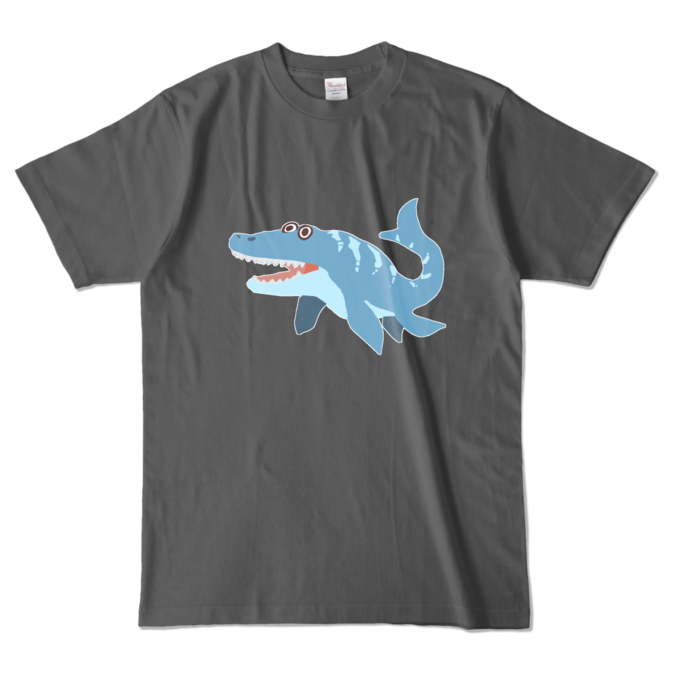 カラーTシャツ - L - チャコール (濃色)