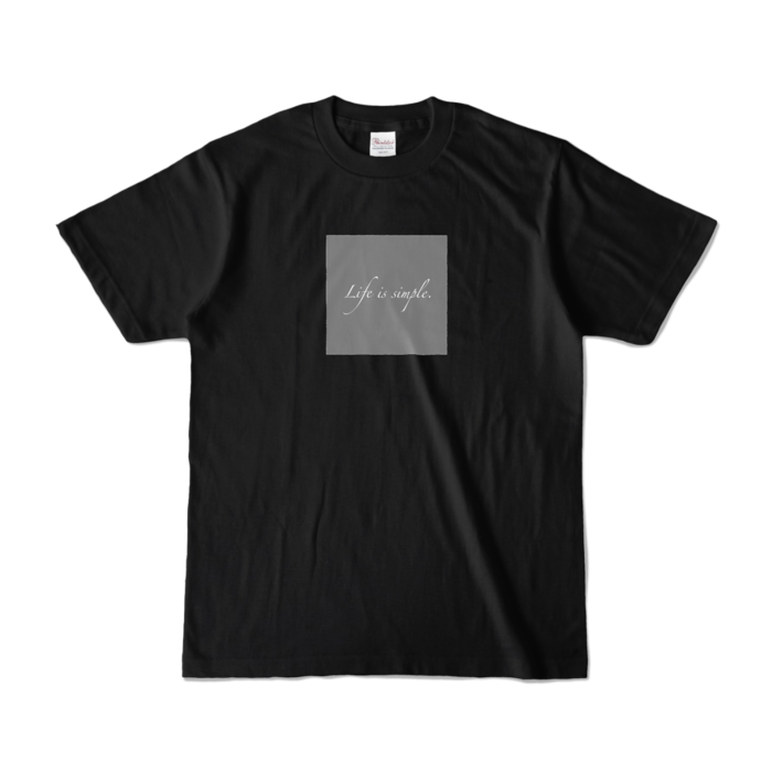 カラーTシャツ - S - ブラック (濃色)