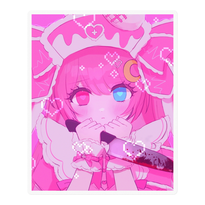 ステッカー - 100 x 100 (mm)