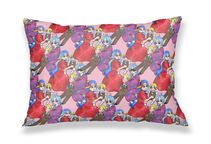 枕カバー - 43x63cm - 両面