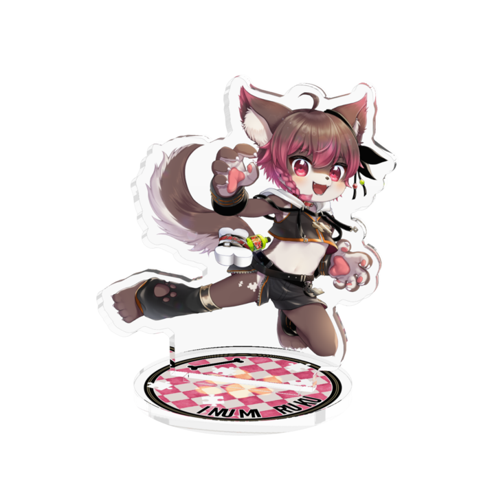 アクリルフィギュア - 70x70mm (エフェクトなし)
