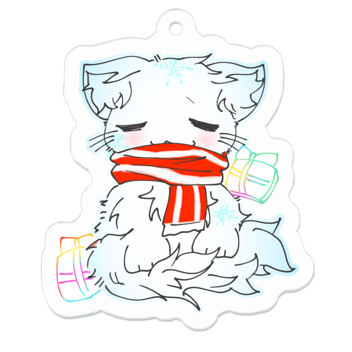 アクリルキーホルダー - 50 x 50 (mm)