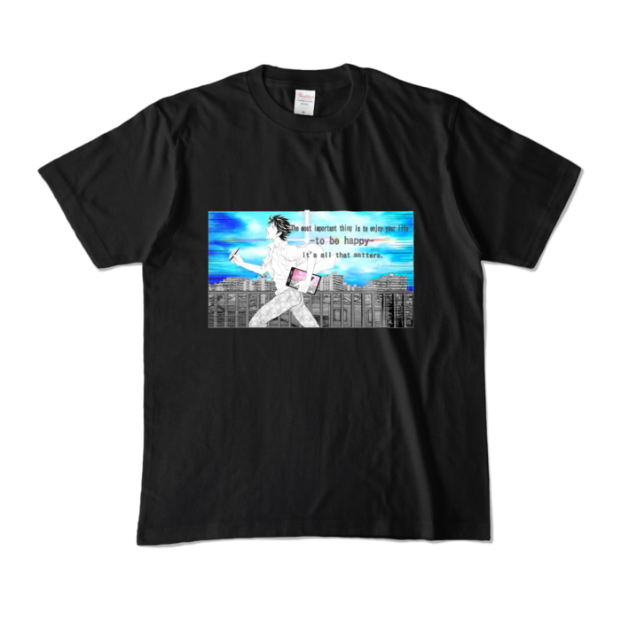 カラーTシャツ - M - ブラック (濃色)