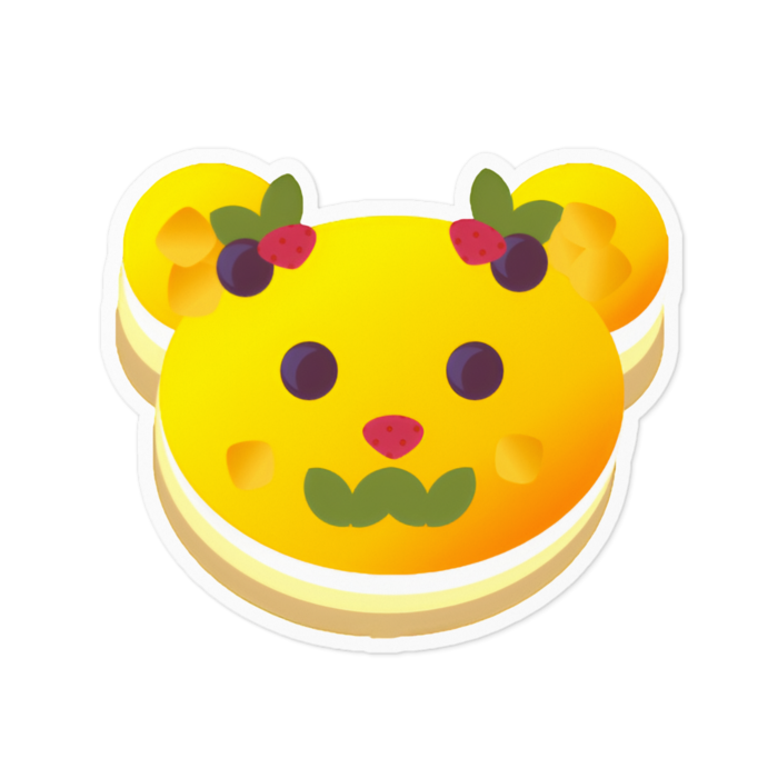 ステッカー - 100 x 100 (mm)