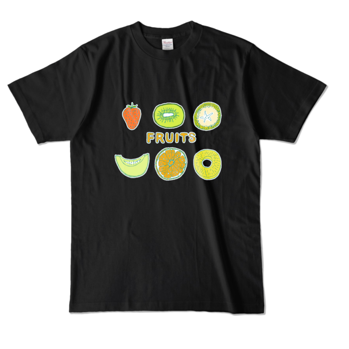 カラーTシャツ - L - ブラック (濃色)