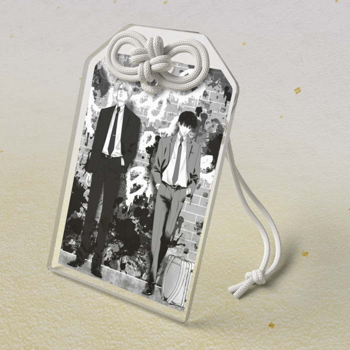 アクリルお守り - 50 × 80mm(クリア)