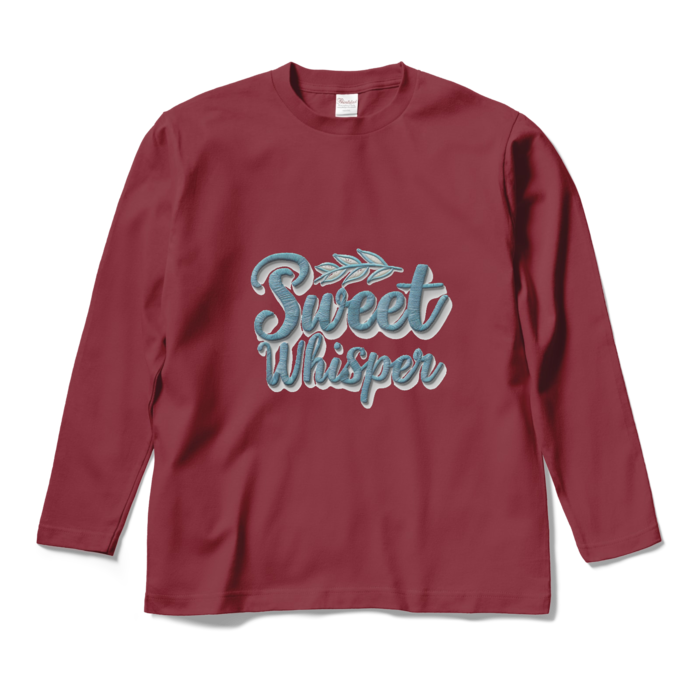 ロングスリーブTシャツ - M - バーガンディ