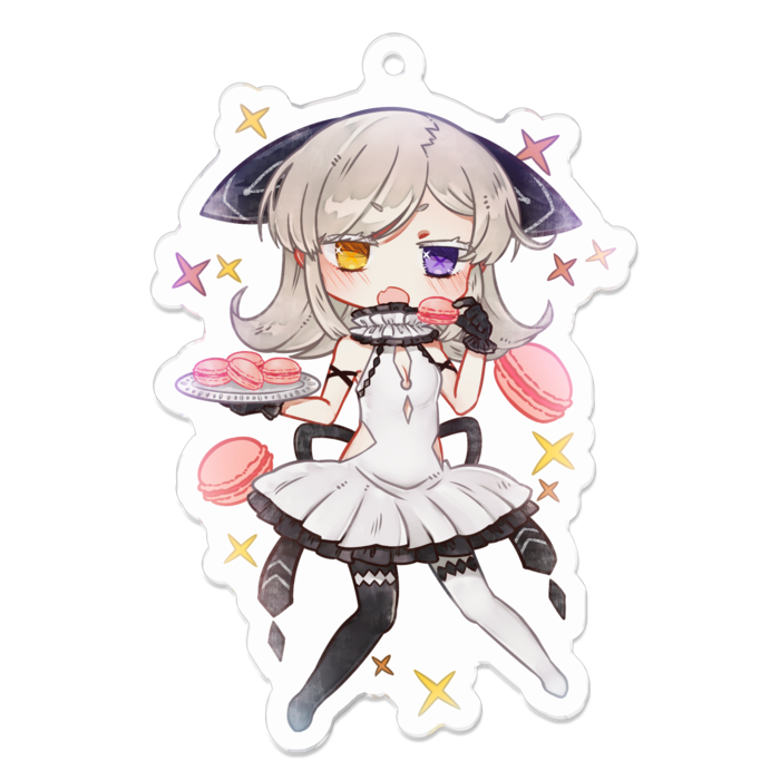 アクリルキーホルダー - 70 x 70 (mm)