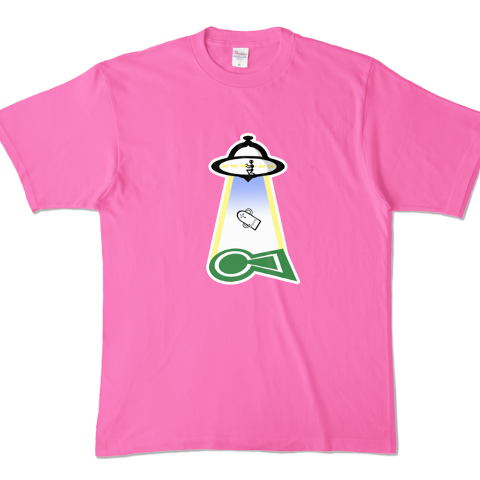 カラーTシャツ - XL - ピンク (濃色)