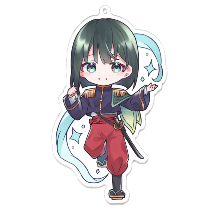 アクリルキーホルダー - 100 x 100 (mm)