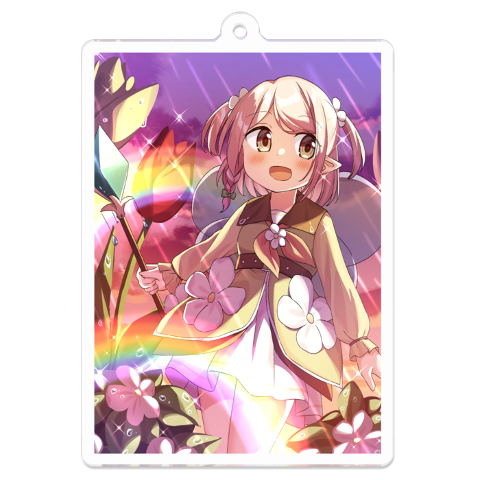 アクリルキーホルダー - 70 x 70 (mm)