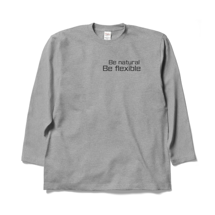 ロングスリーブTシャツ - XL - 杢グレー
