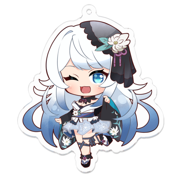 アクリルキーホルダー - 70 x 70 (mm)