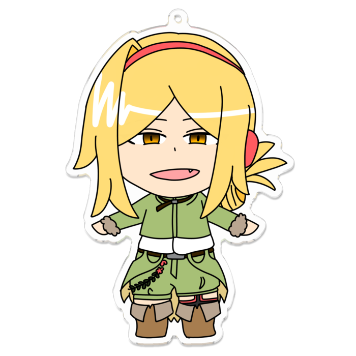 アクリルキーホルダー - 100 x 100 (mm)