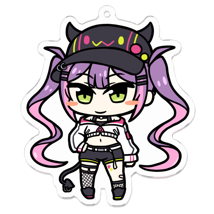 アクリルキーホルダー - 70 x 70 (mm)