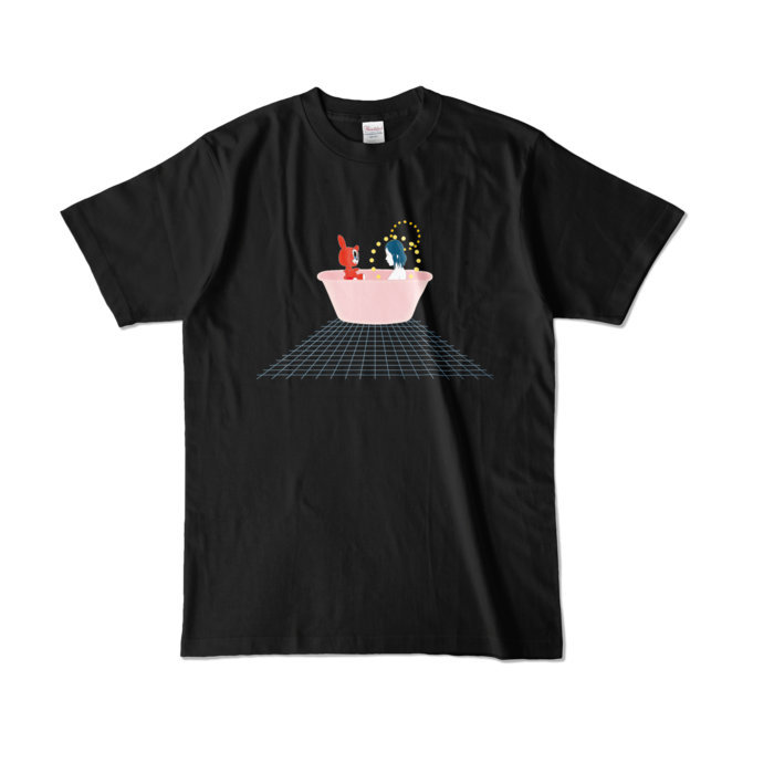カラーTシャツ - L - ブラック (濃色)