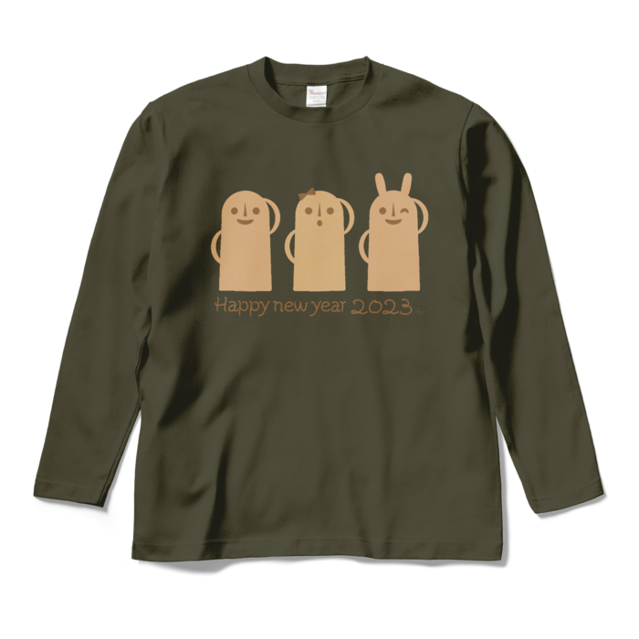ロングスリーブTシャツ - M - アーミーグリーン