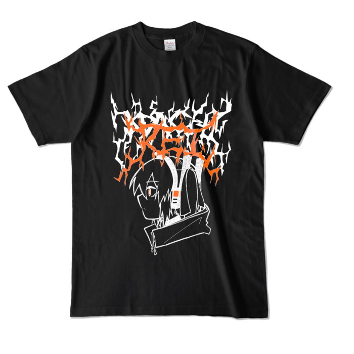 カラーTシャツ - L - ブラック (濃色)