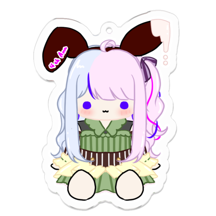 アクリルキーホルダー - 70 x 70 (mm)