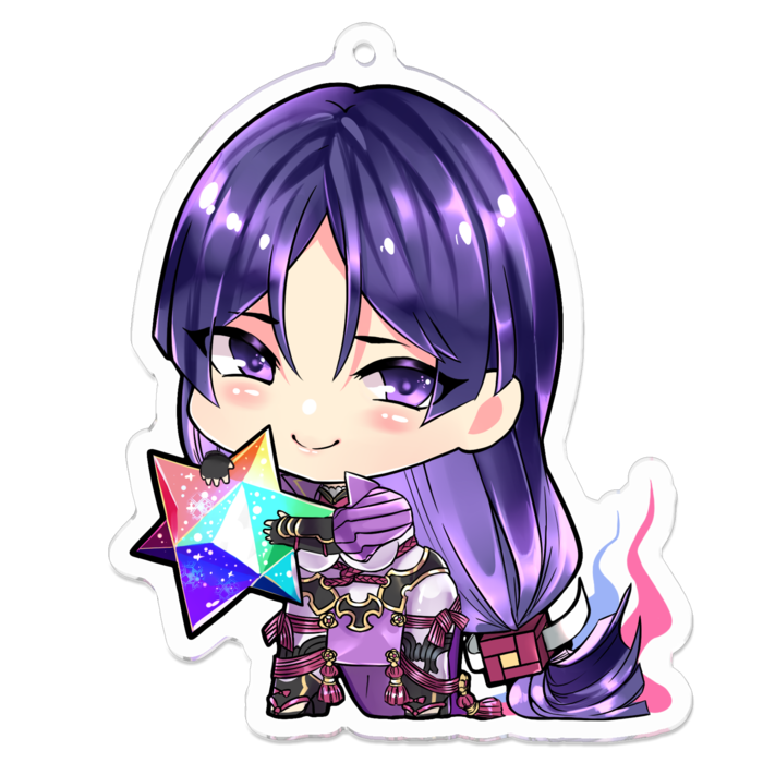 アクリルキーホルダー - 70 x 70 (mm)