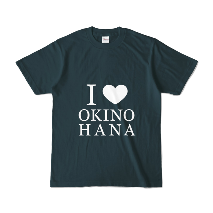 カラーTシャツ - S - デニム (濃色)