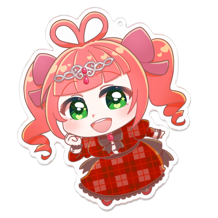 アクリルキーホルダー - 100 x 100 (mm)