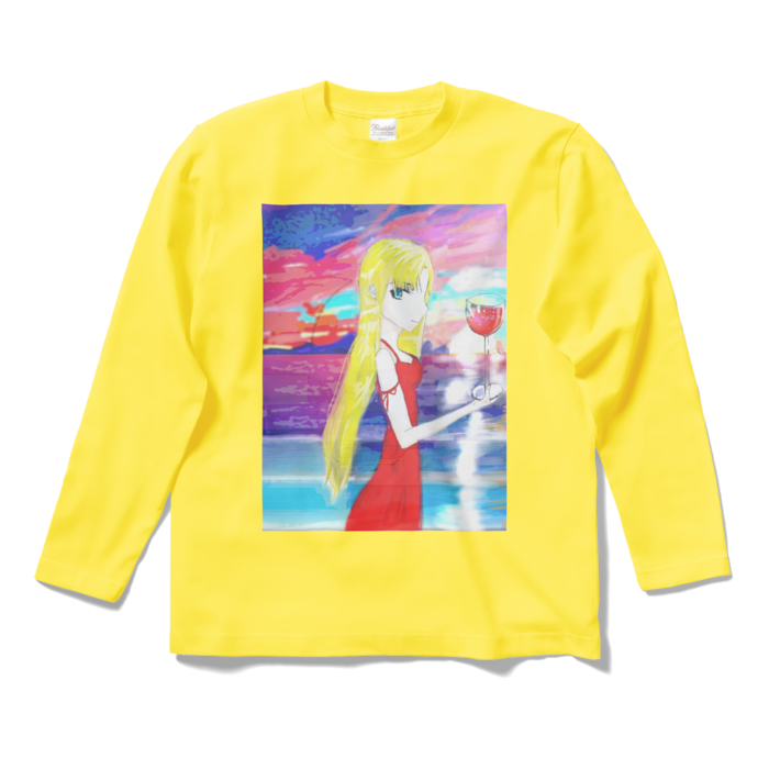 ロングスリーブTシャツ - S - イエロー