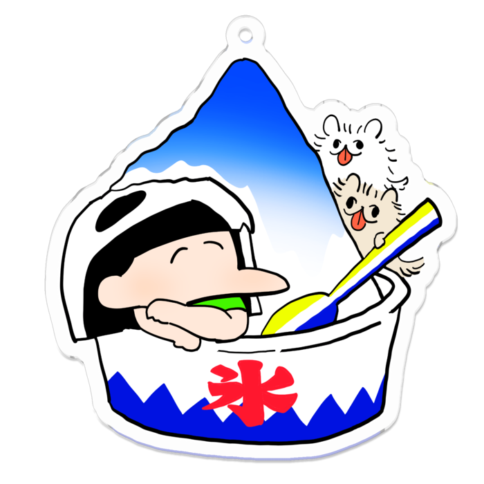かき氷(ブルーハワイ)