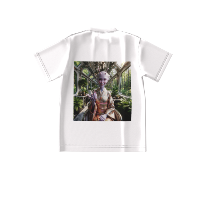 ビッグシルエットTシャツ - S - 背面