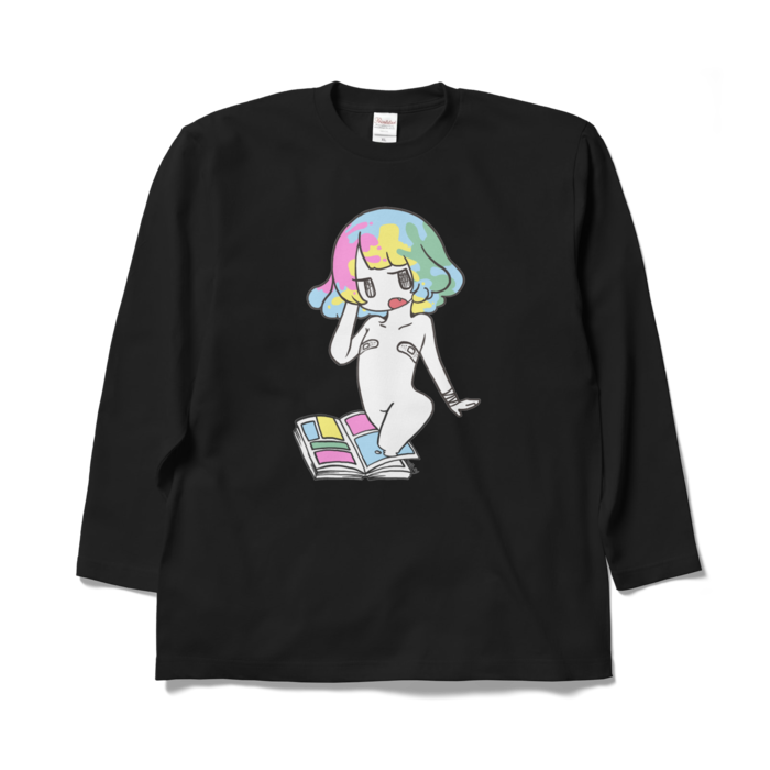 ロングスリーブTシャツ - XL - ブラック
