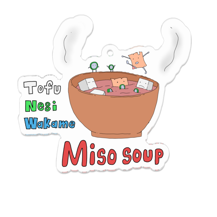 アクリルキーホルダー - 70 x 70 (mm)