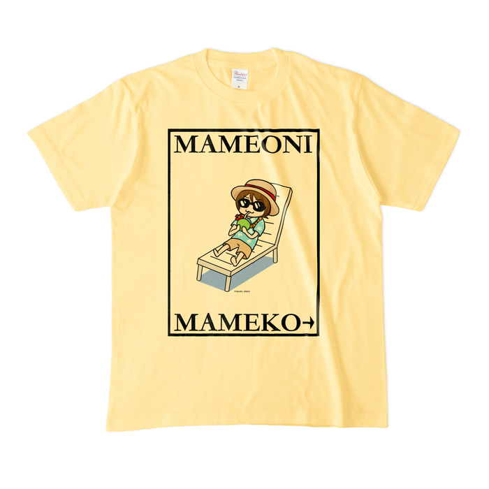 カラーTシャツ(淡色) - M - ライトイエロー