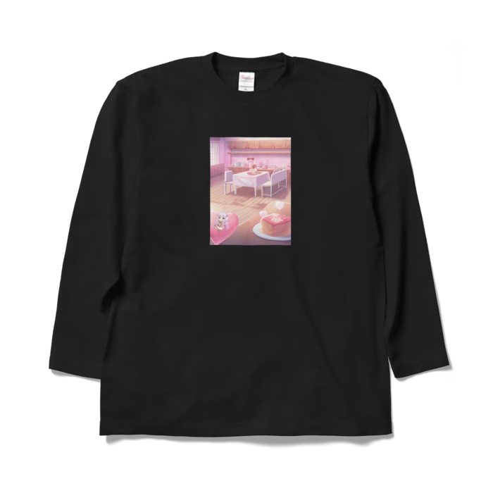 ロングスリーブTシャツ - XL - ブラック