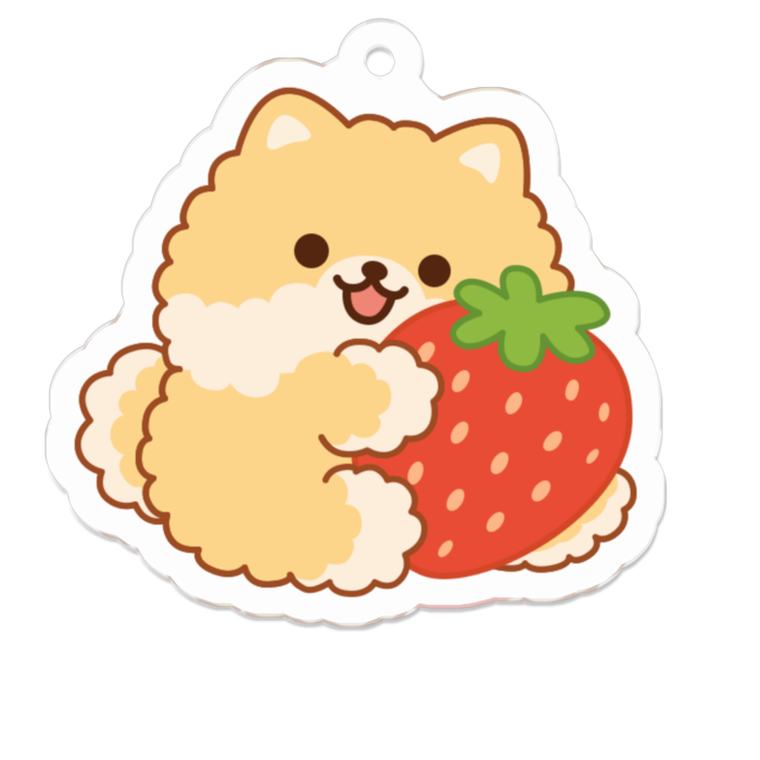 アクリルキーホルダー - 50 x 50 (mm)