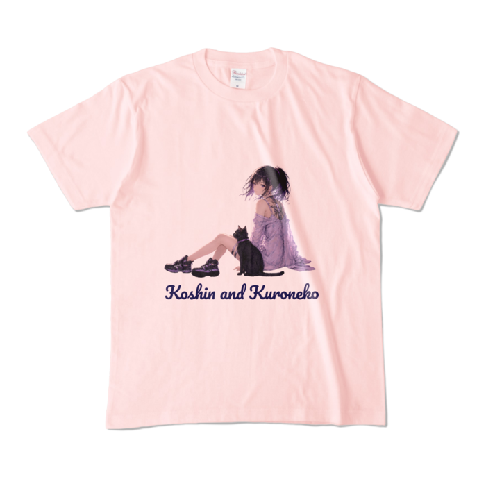 カラーTシャツ - M - ライトピンク (淡色)