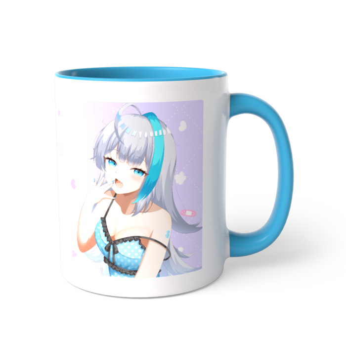 ツートンカラーマグカップ - 直径 8.2cm / 高さ 9.5cm