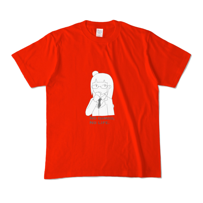 カラーTシャツ - M - レッド (濃色)