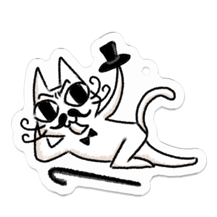 アクリルキーホルダー - 50 × 50 (mm)