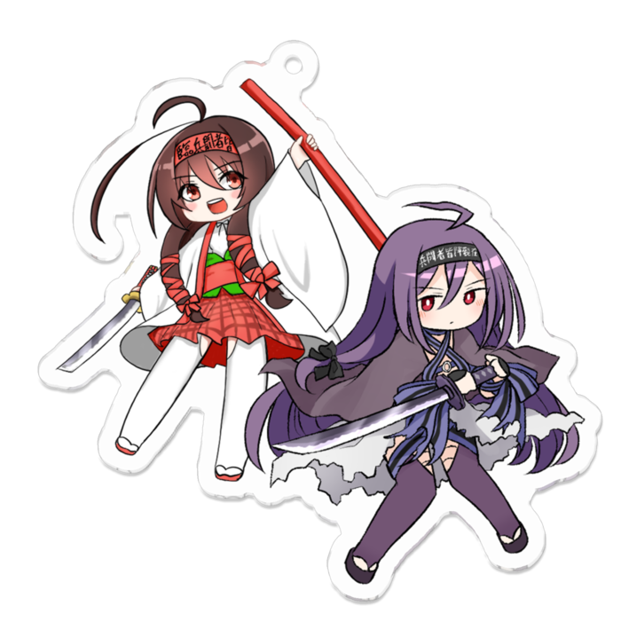 アクリルキーホルダー - 70 x 70 (mm)