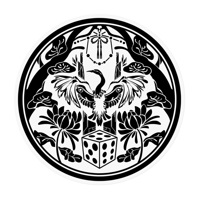 ステッカー - 100 x 100 (mm)