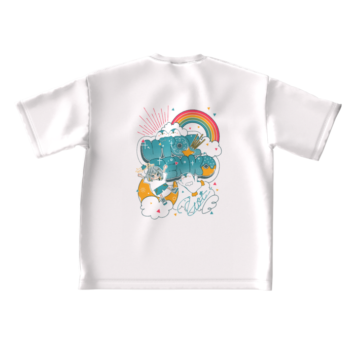 ビッグシルエットTシャツ - L - 背面