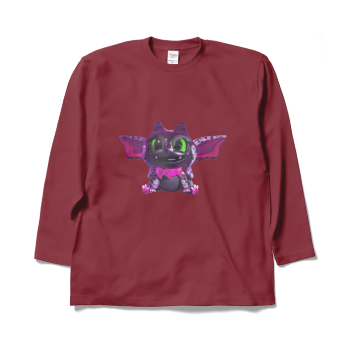 ロングスリーブTシャツ - XL - バーガンディ