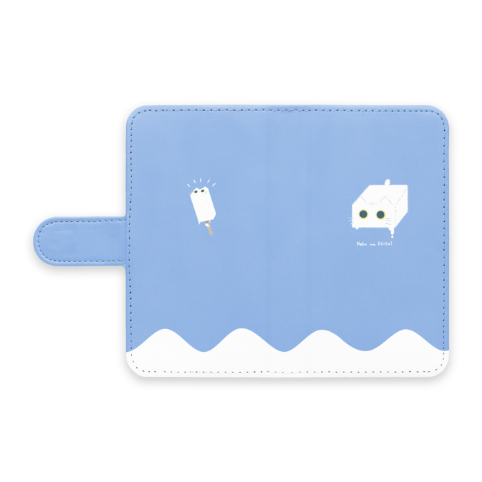 手帳型Androidケース - S - ストラップ穴 なし