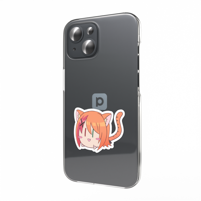 スマホステッカー（かにゃんこ）