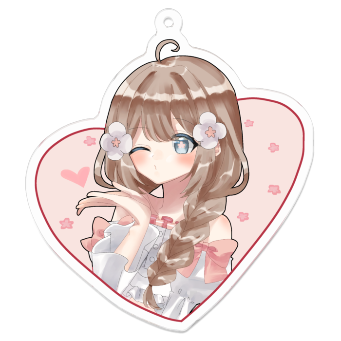 アクリルキーホルダー - 70 x 70 (mm)